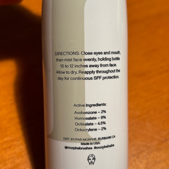 Morphe Sunsetter Setting Spray SPF 30 - Picture 7 of 13